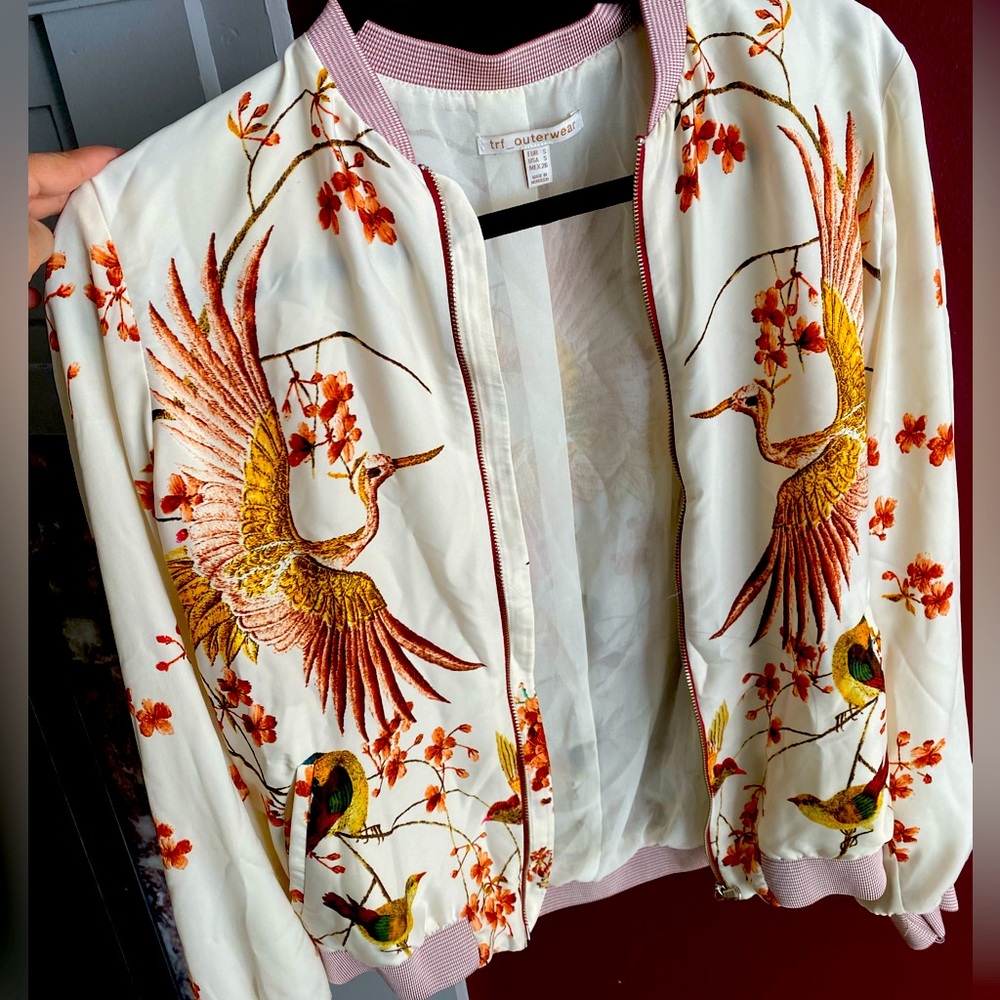 Beautiful Zara jacket! Pics don't do justice. Like new